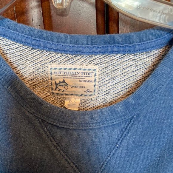 Southern tide crew neck sweat shirt size s - Picture 2 of 3